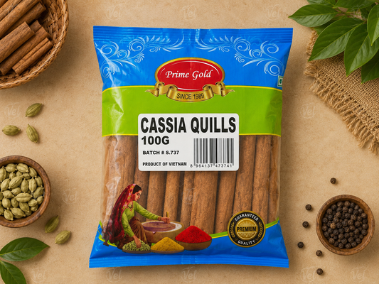 Prime Gold Cassia Quills 100G