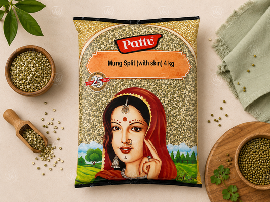 Pattu Mung Spilt (With Skin) 4Kg