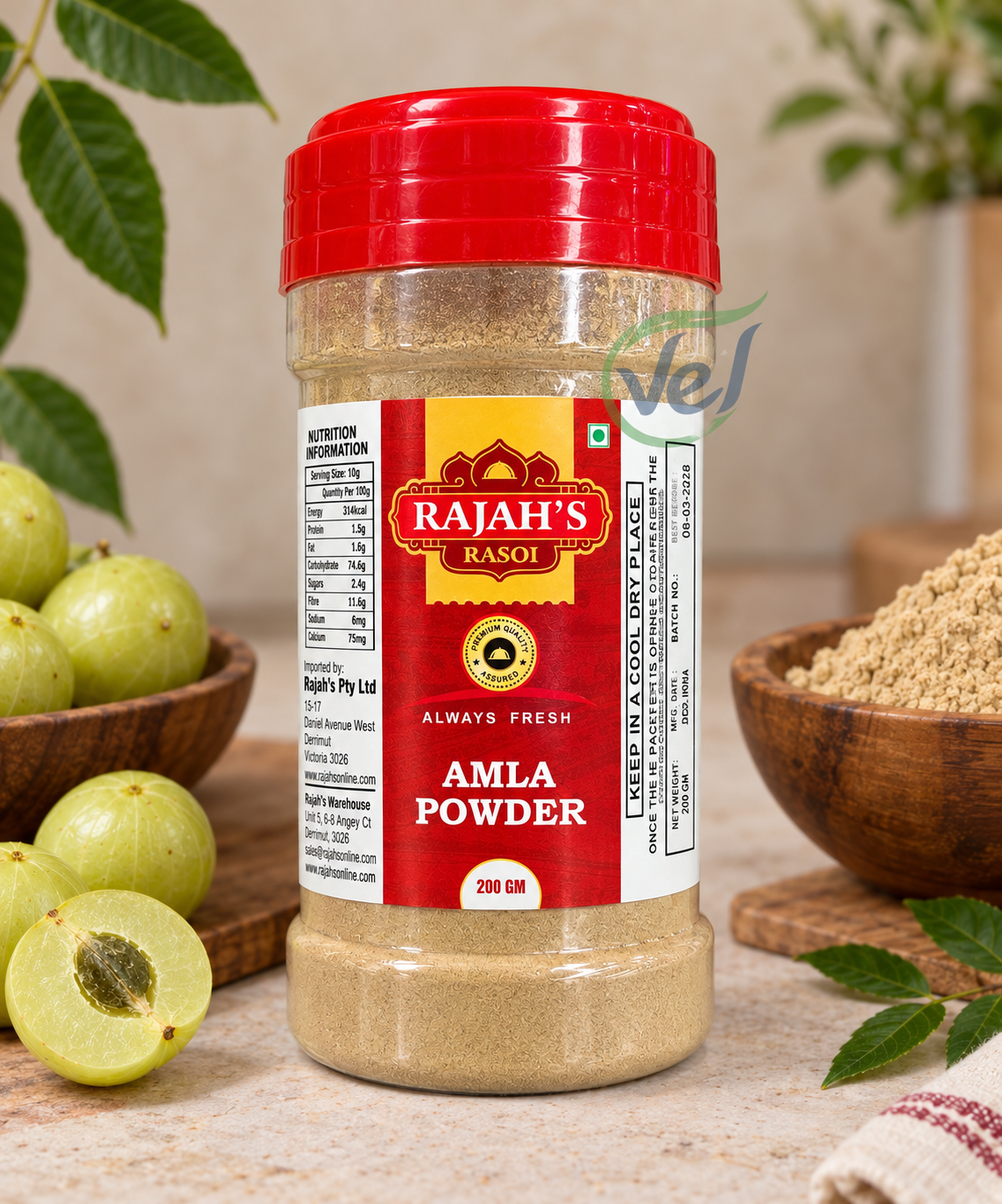 Rajah's Amla Powder 200G