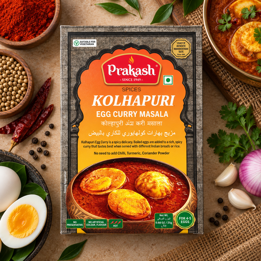 Prakash Kolhapuri Egg Curry Masala 25G