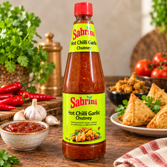 Sabrini Hot Chilli Garlic Chutney 930G