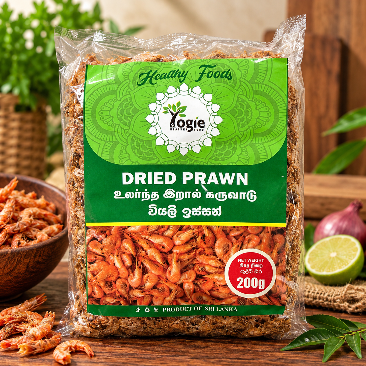 Yogie Dried Prawn 200G