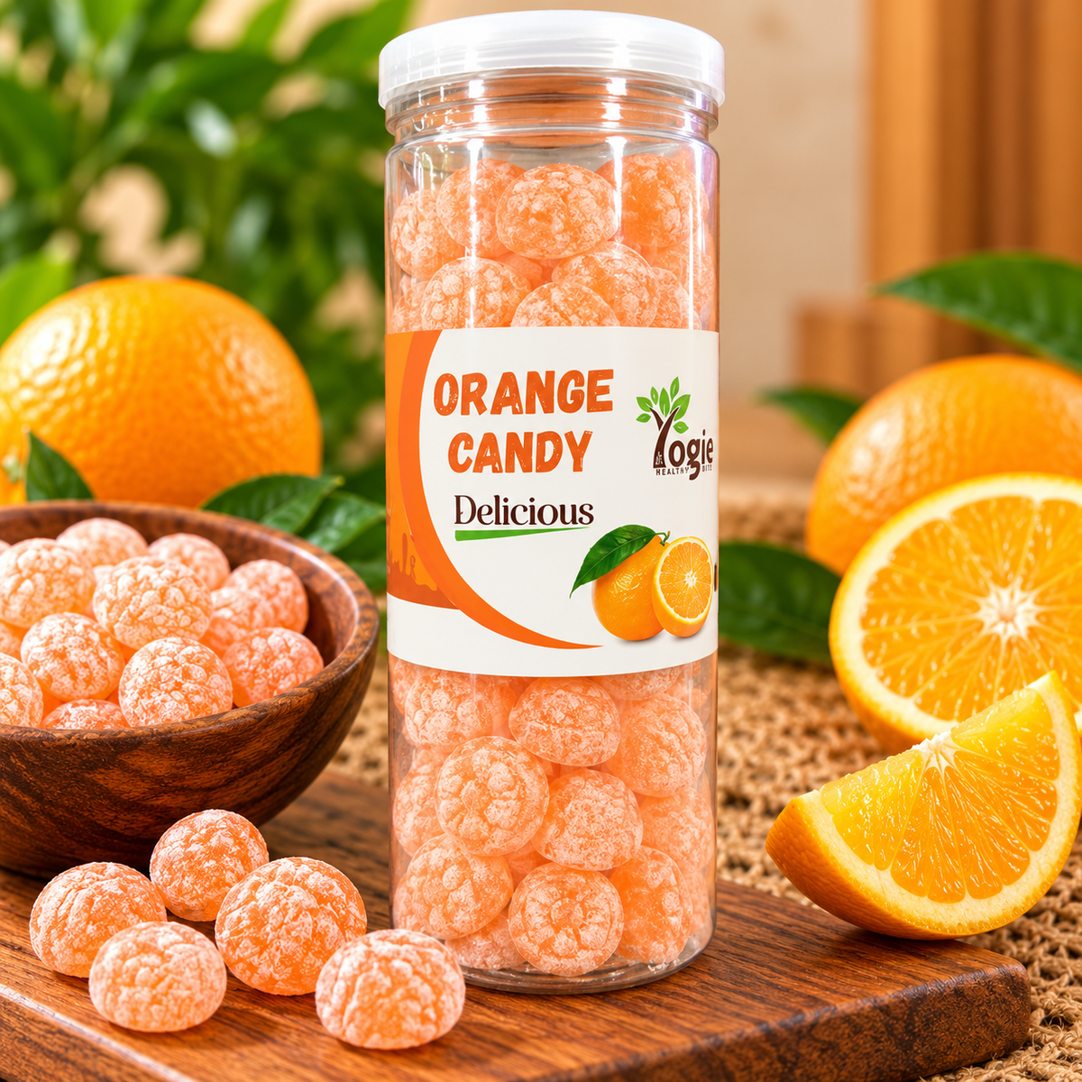 Yogie Delicious Orange Candy 230G