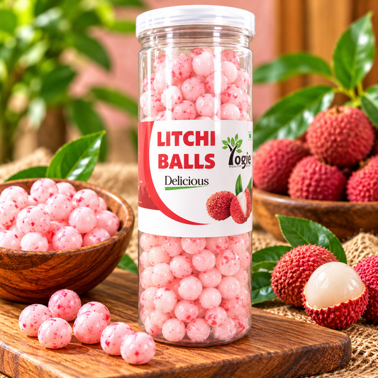 Yogie Delicious Litchi Balls 230G