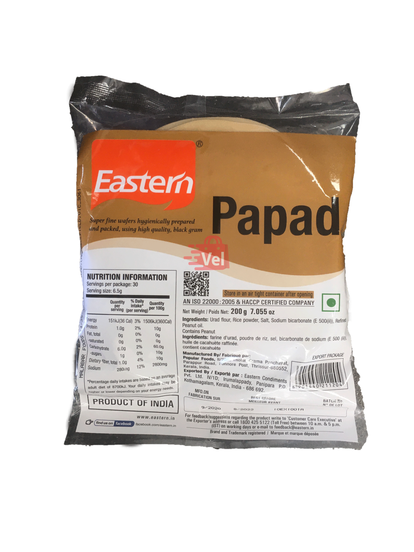 Eastern Papad 200G