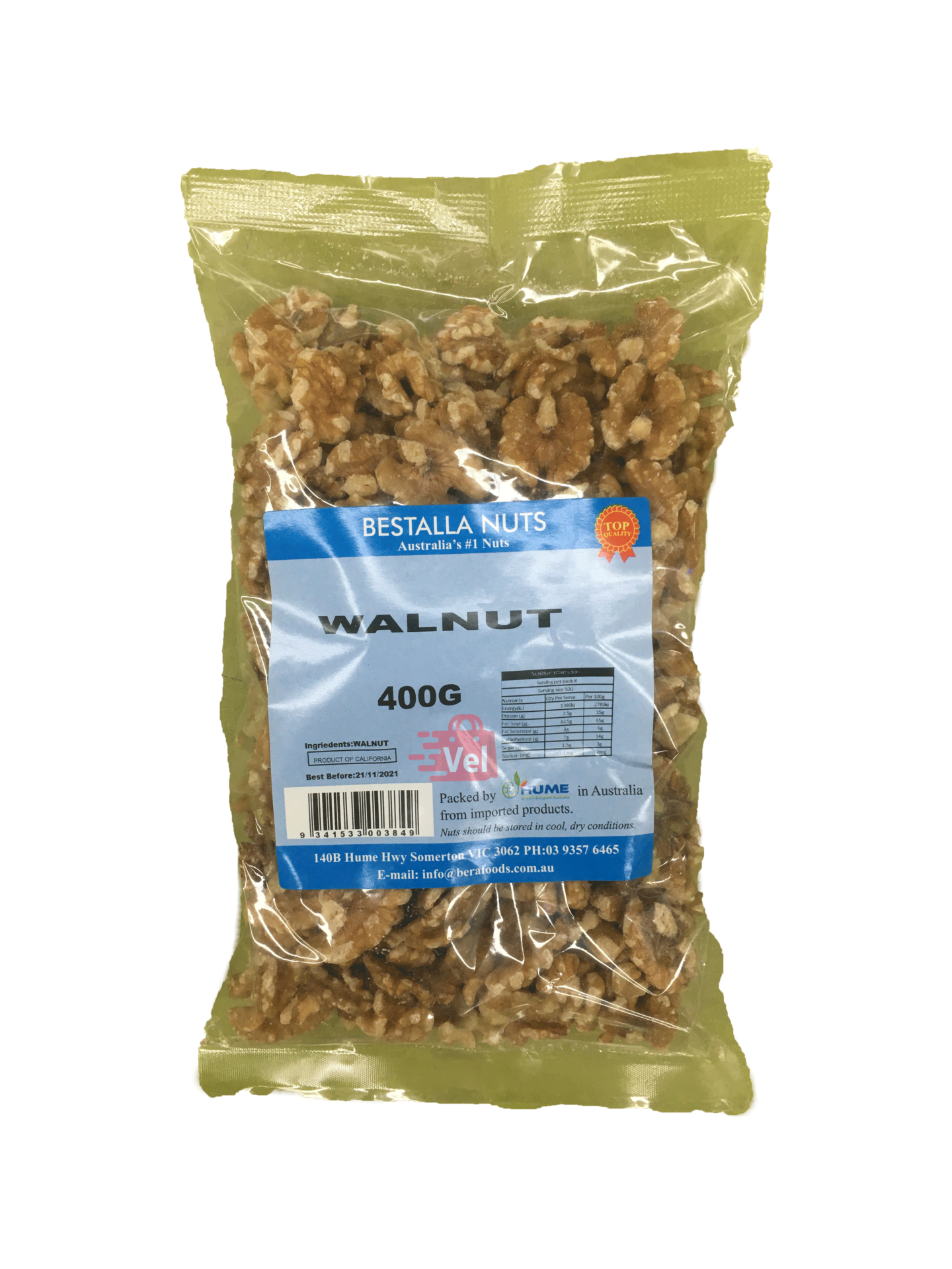 Bestalla Walnut 400g