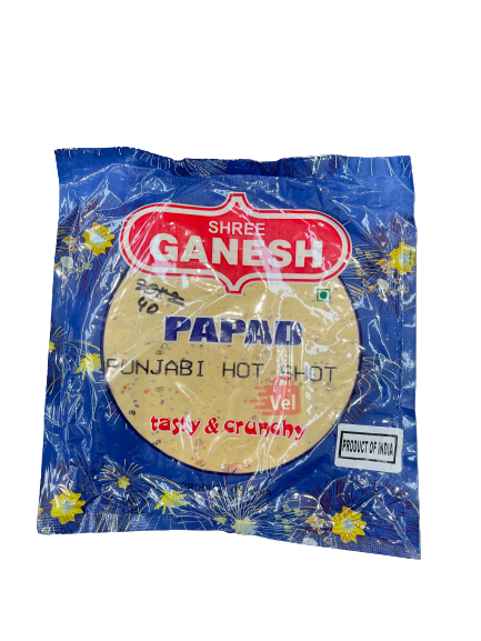 Shree Ganesh Punjabi Hot Shot Papad 200G