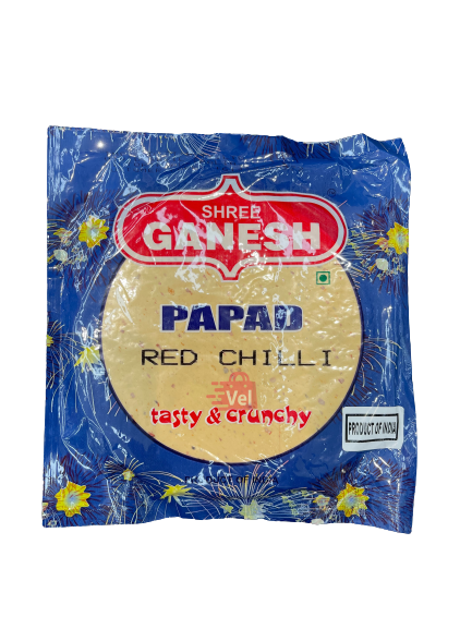 Shree Ganesh Red Chilli Papad 200G