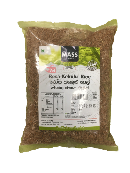 Mass Rosa Kekulu Rice 1kg