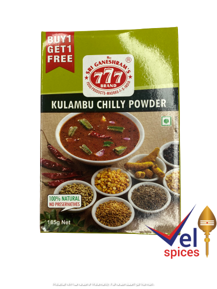 777 Kulambu Chilli Powder 165G