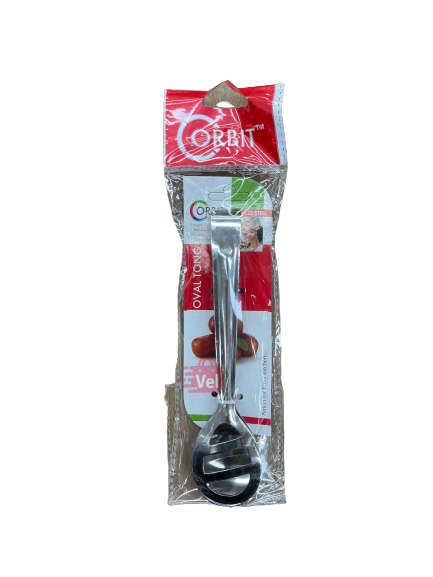 Orbit Stainless Steel Oval Tong