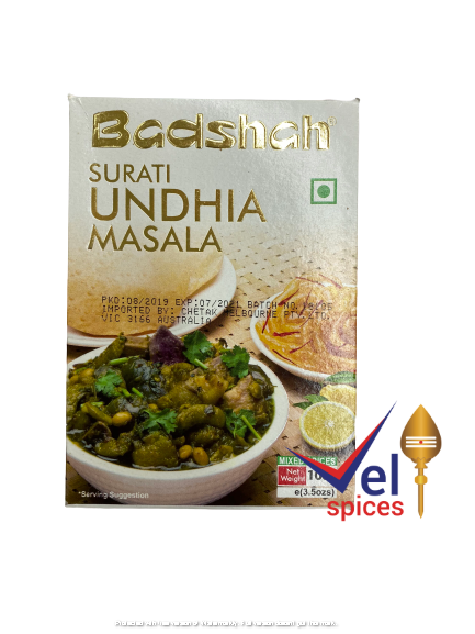 Buy Badshah Undhia Masala 100G Online Melbourne Velspices Australia