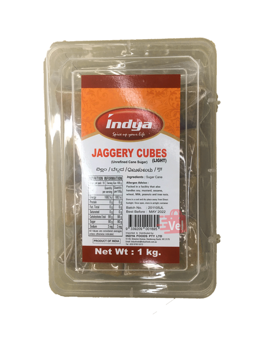 Indya Jaggery Cubes 1Kg