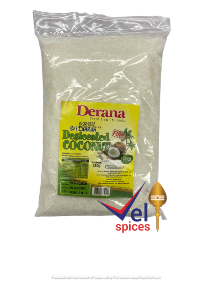 Derana Desiccated Coconut Fine 250G