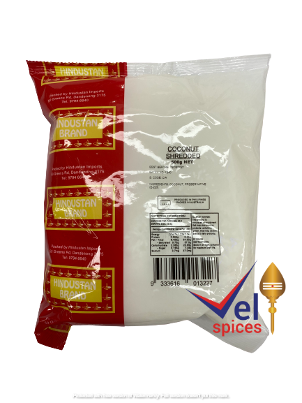 Hindustan Coconut Shreded 500G