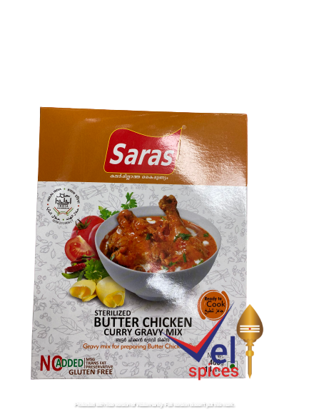 Saras Butter Chicken Gravy Mix 400G