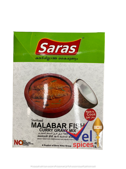 Saras Malabar Fish Gravy Mix 400G