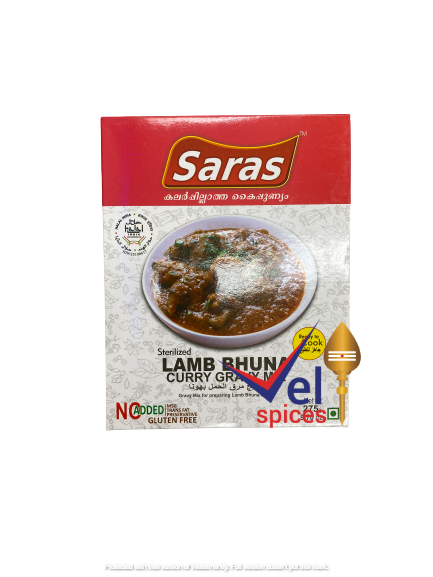 Saras Lamb Bhuna Gravy Mix 275G