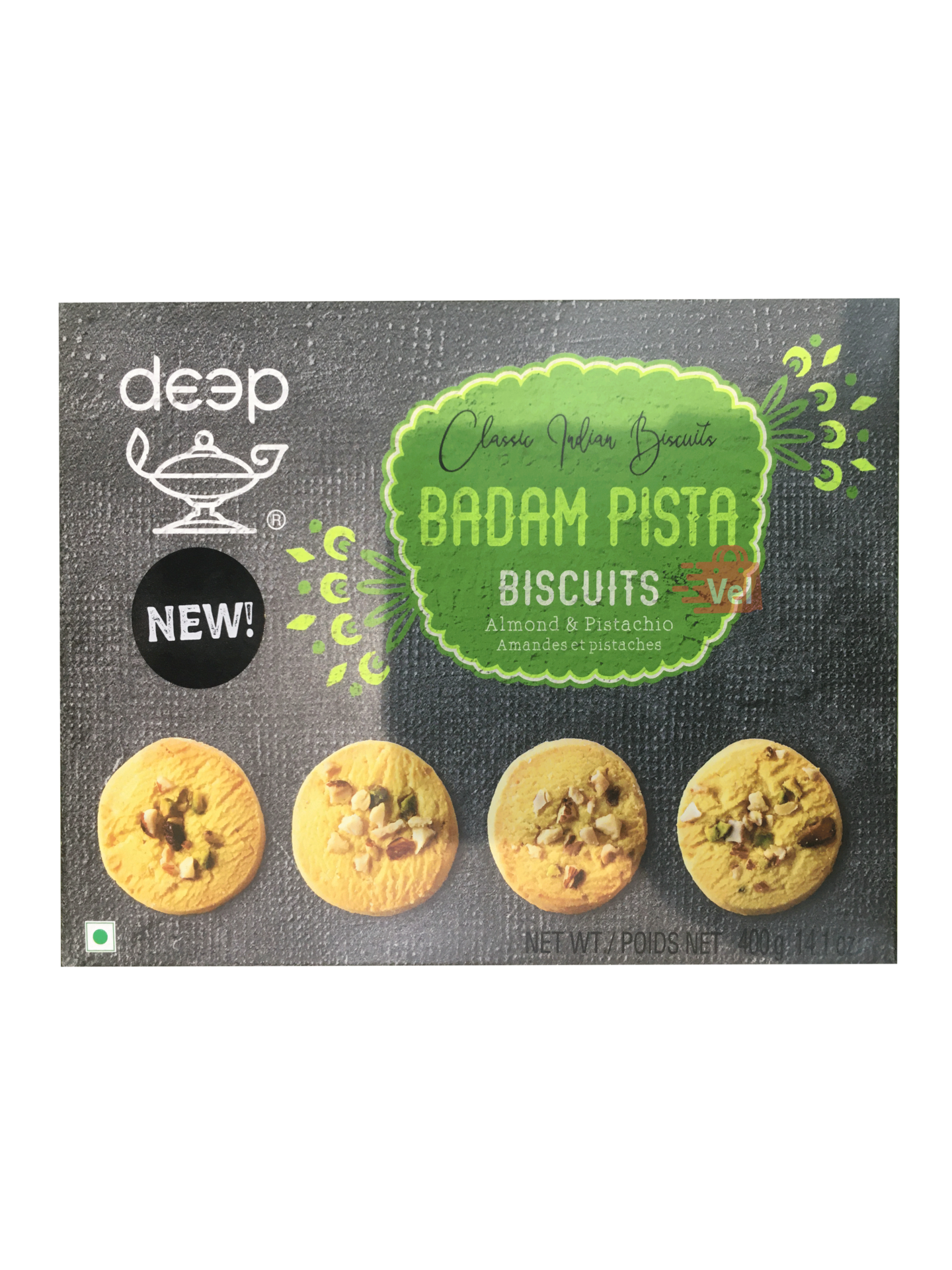 Deep Badam Pista Biscuits 400G