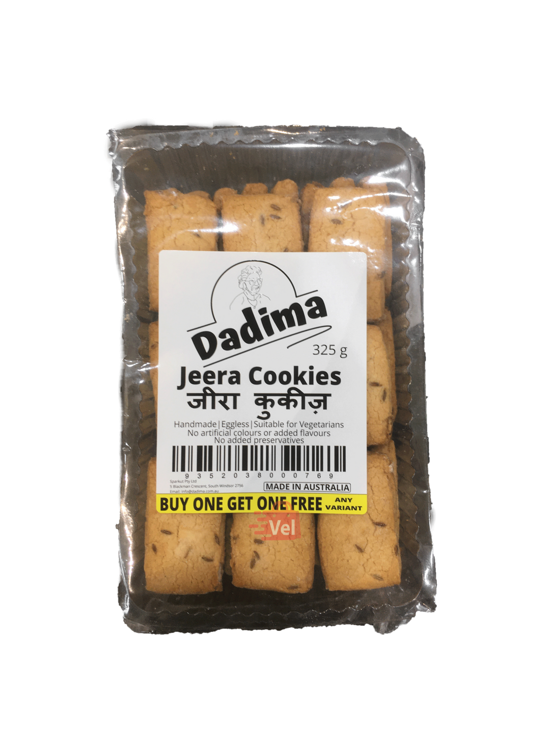 Dadima Jeera Cookies 325G