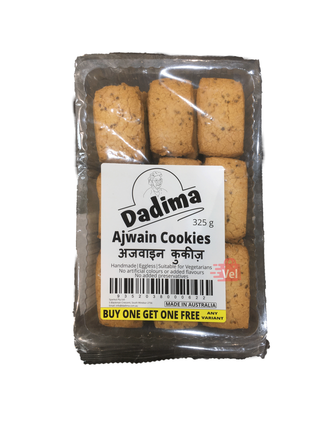 Dadima Ajwain Cookies 325G