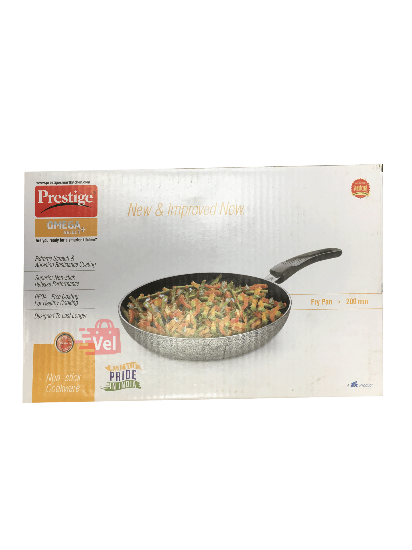 Prestige Omega Select Plus Fry Pan 200mm