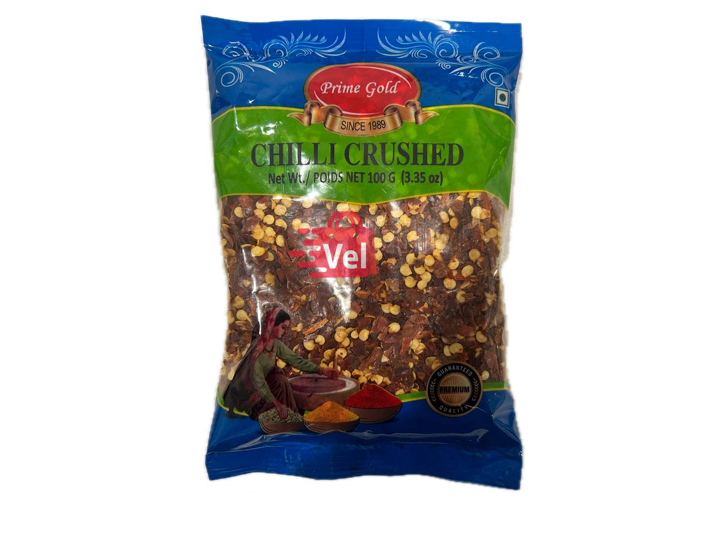 Prime Gold Chilli Crushed 100G