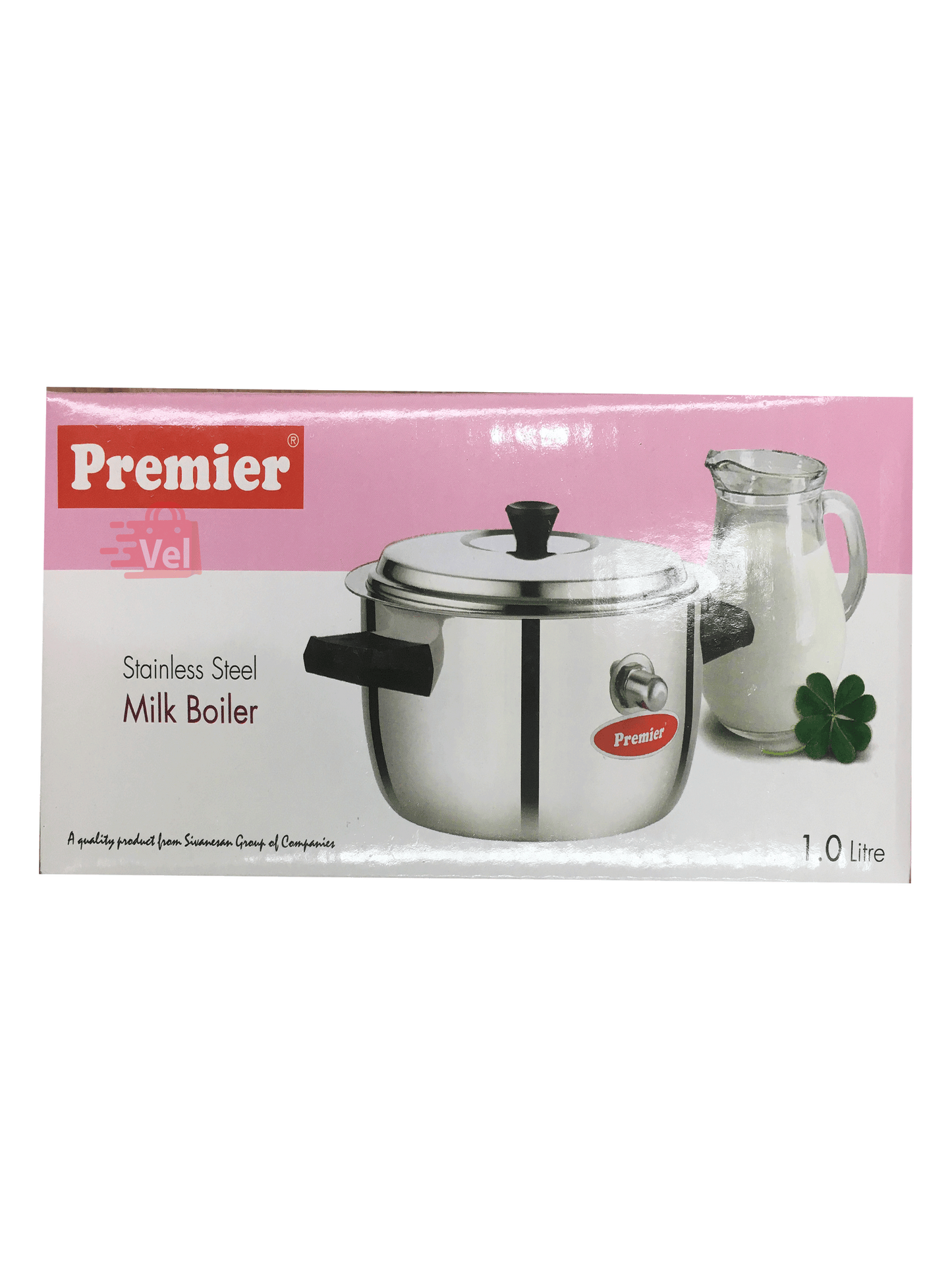 Premier Stainless Steel Milk Boiler 1Lt