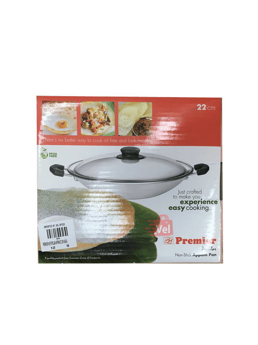 Premier Popular Non-Stick Appam Pan 22cm