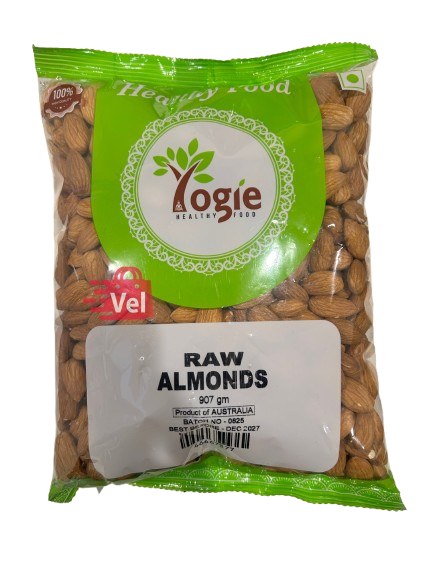 Yogie Raw Almonds 907G