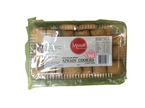 Mehar Ajwain Cookies 450G 1