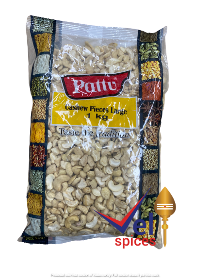 Pattu Cashew Large Pieces 1Kg
