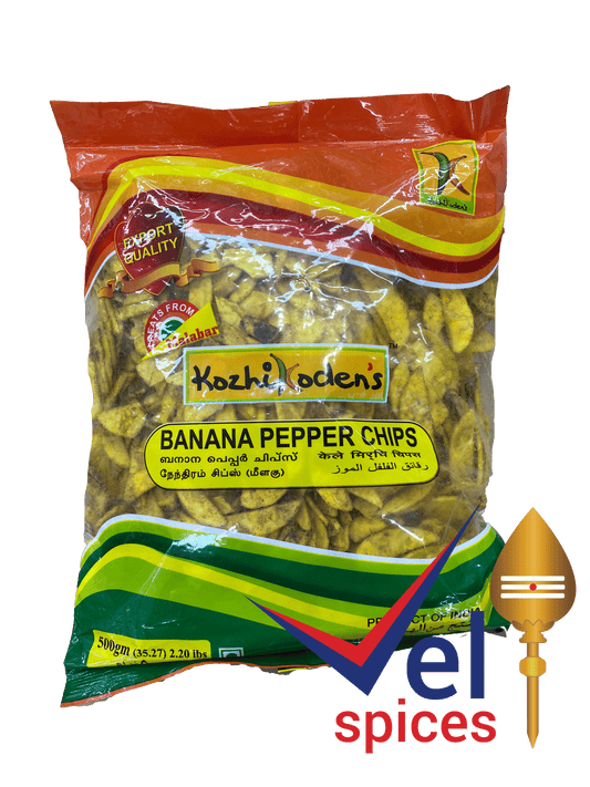 KozhiKodens Banana Pepper Chips 500G