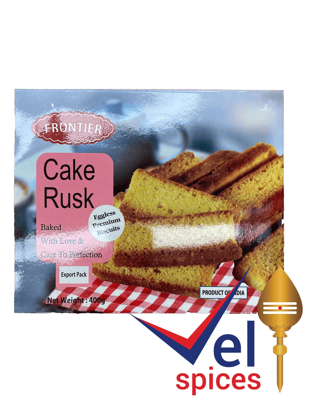 Frontier Eggless Cake Rusk 400G