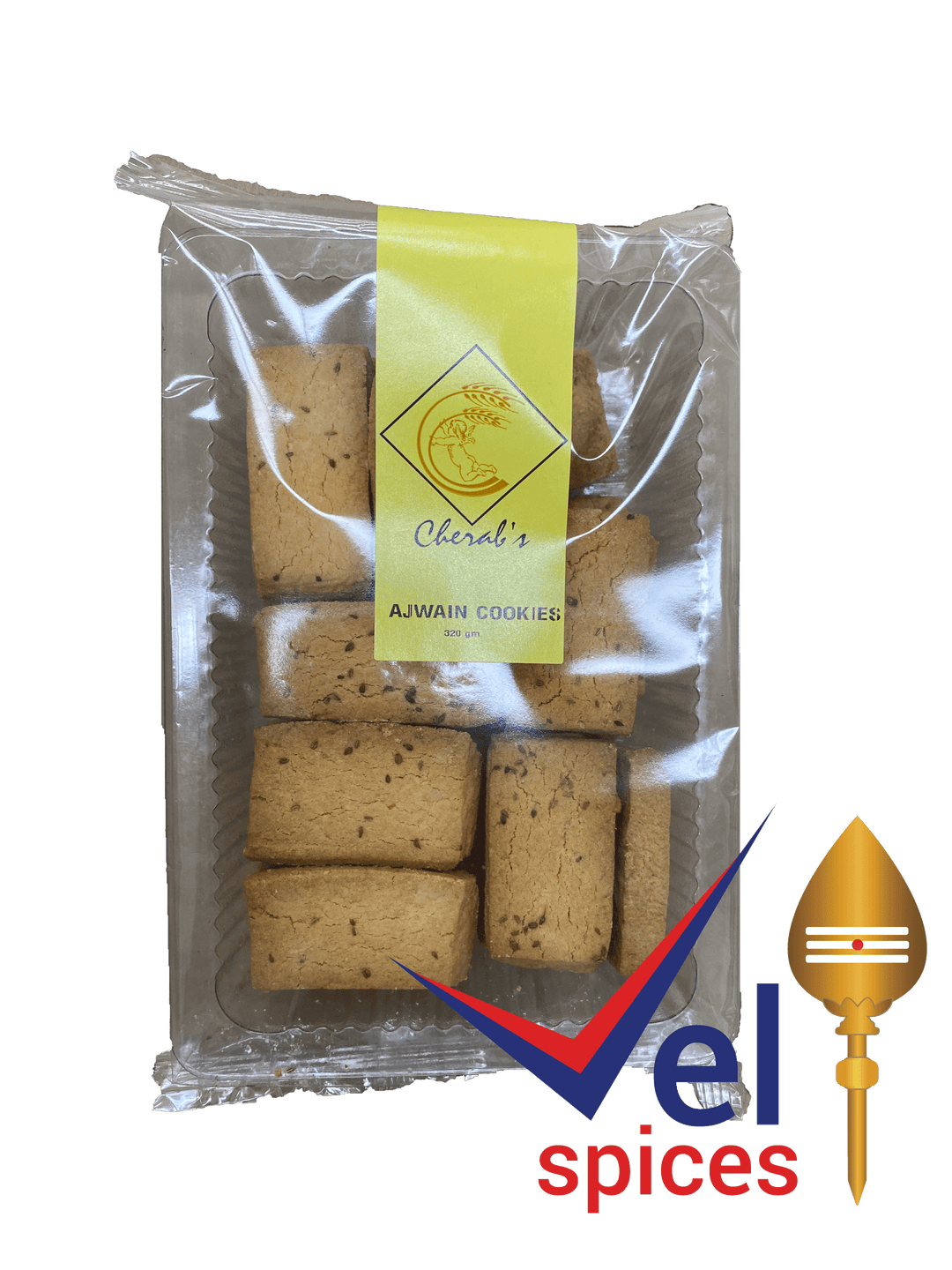 Cherabs Ajwain Cookies 320G