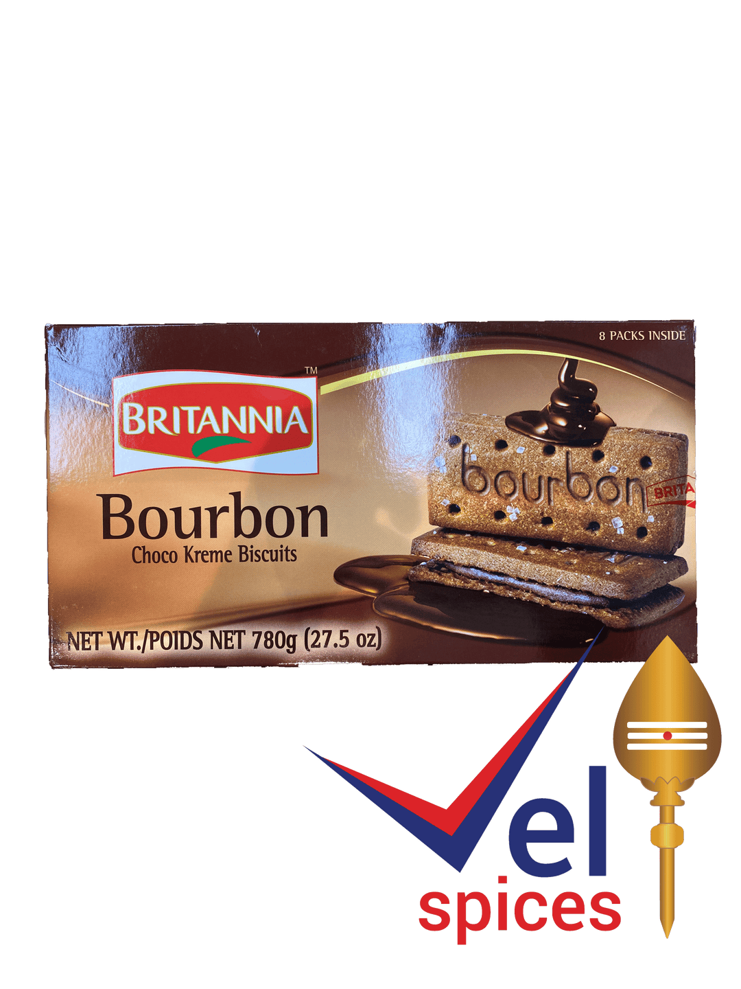 Britannia Bourbon Biscuits 780G