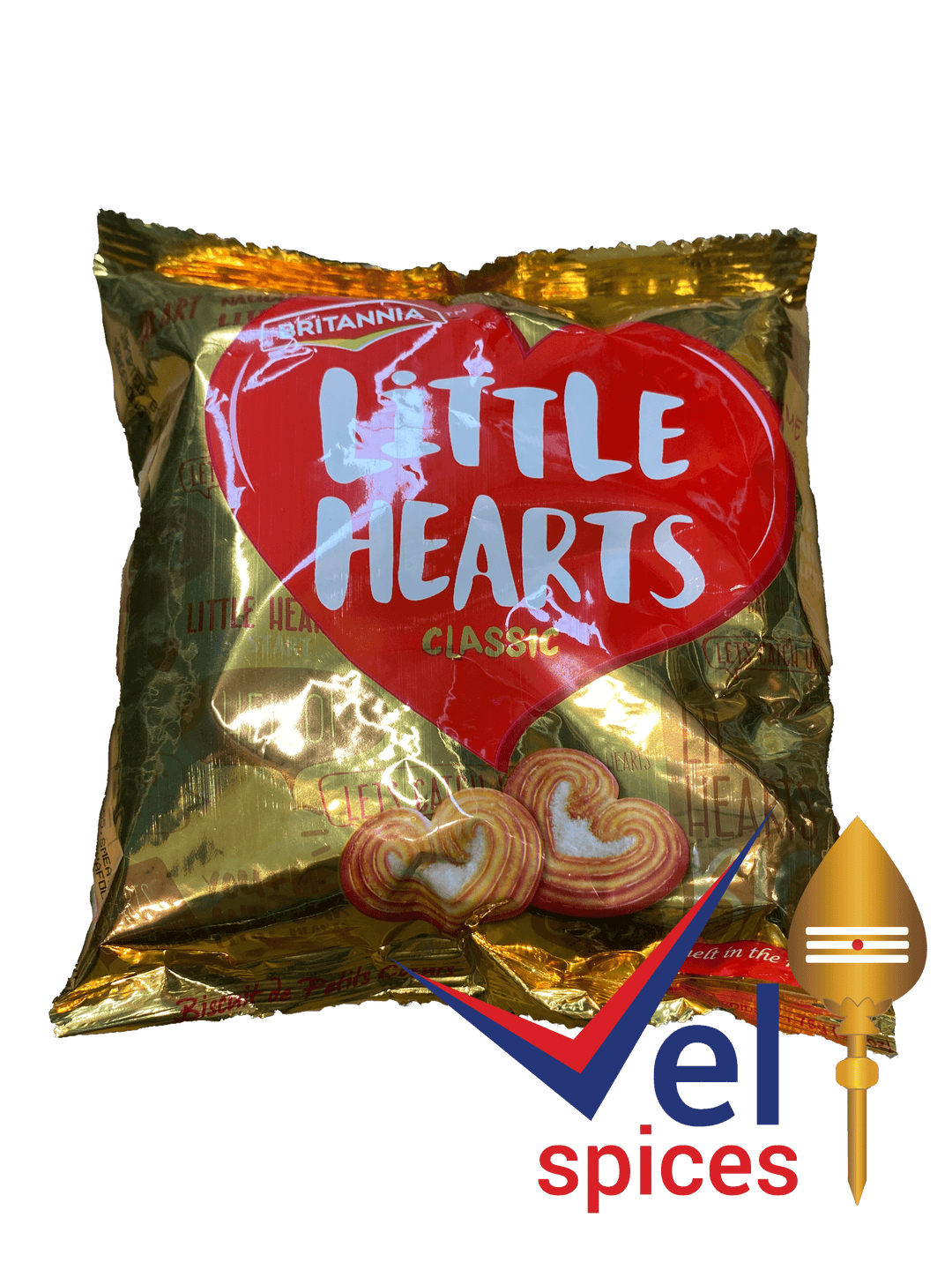 Britannia Little Heart Biscuits 75G