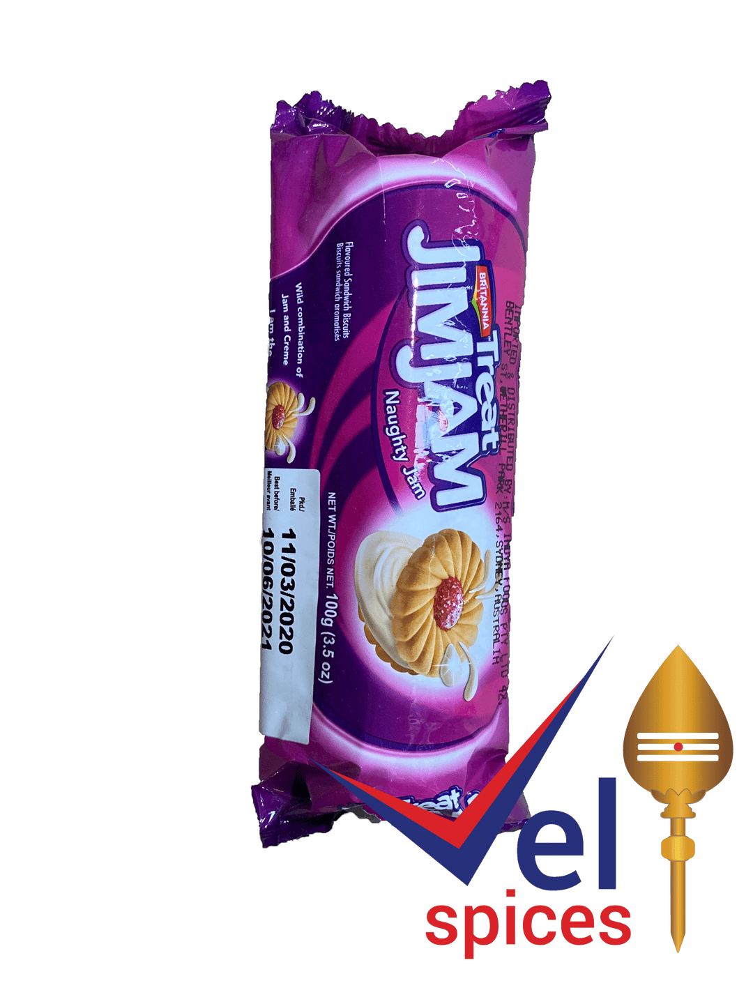 Britannia Treat Jim Jam Biscuits 100G