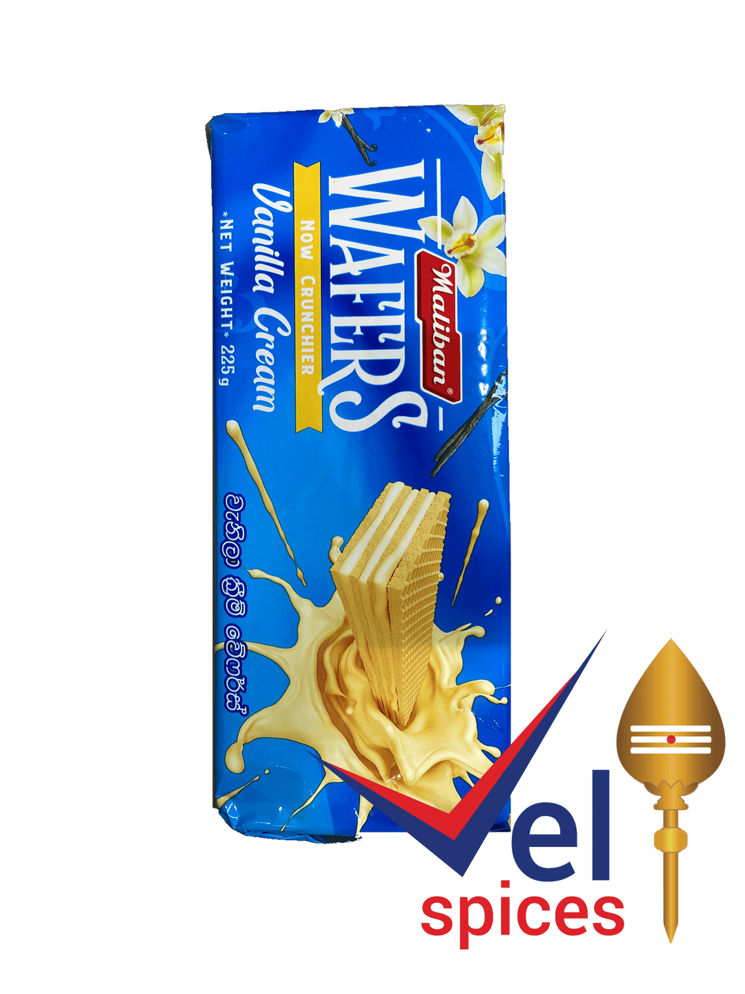 Maliban Wafers Vanila Cream 225G