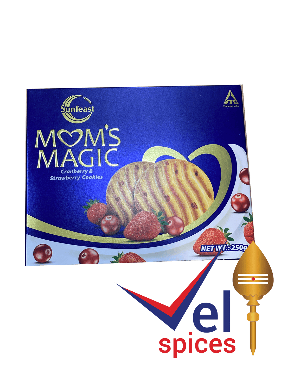 Sunfeast Mom's Magic Strawberry Cookies 250G