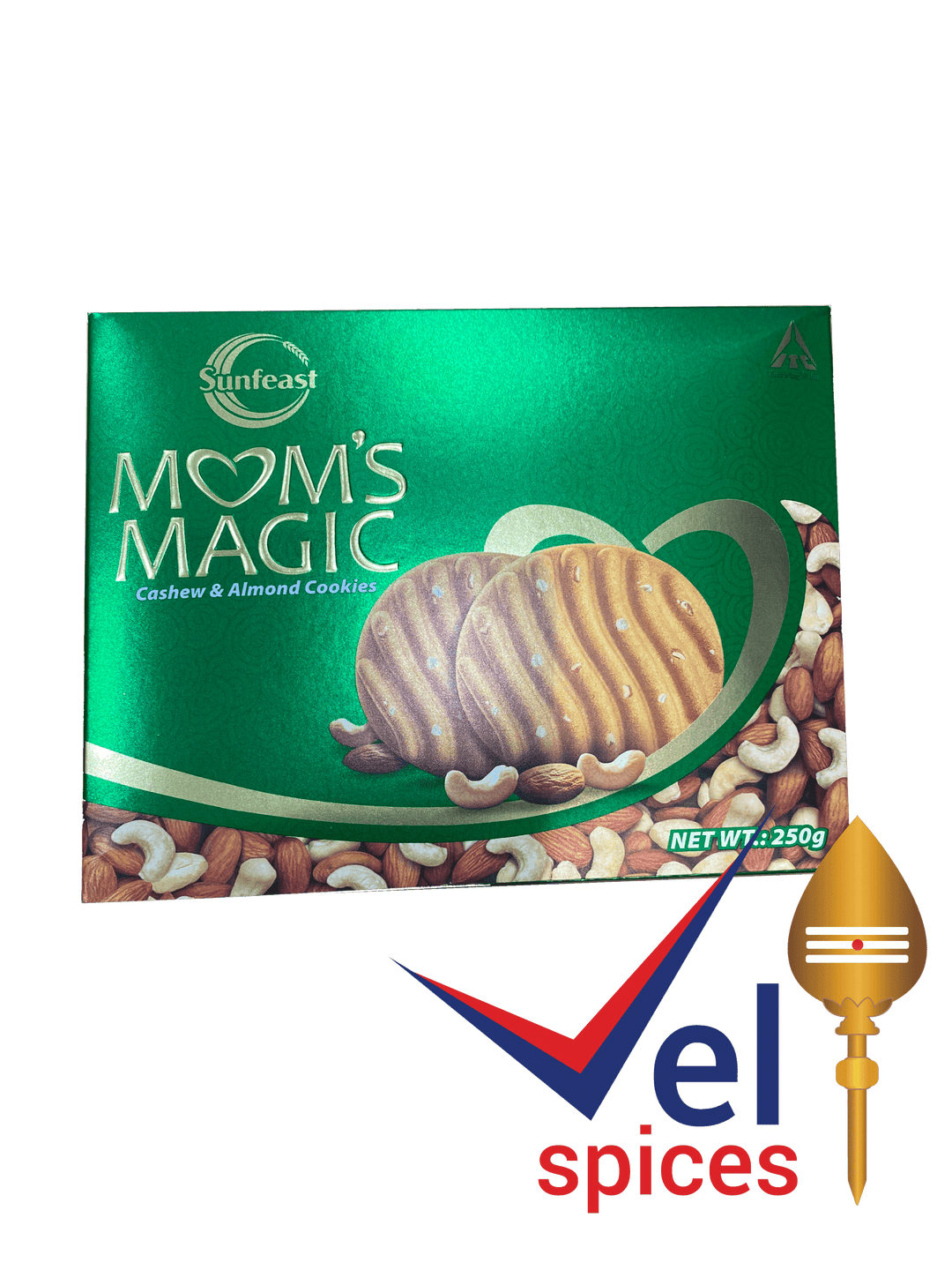 Sunfeast Mom's Magic Cashew and Almond Cookies 250G