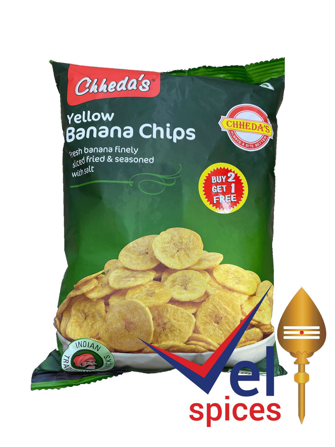 Chhedas Yellow Banana Chips 170G