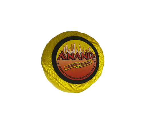 Pooja (Embroidery) Thread Yellow