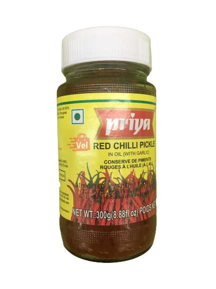 Priya Red Chilli Pickle 300G