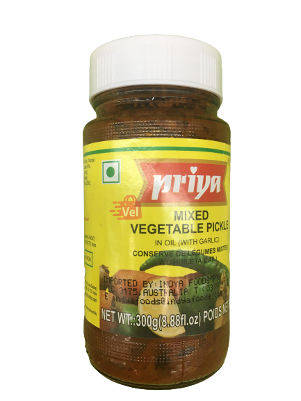 Priya Mixed Veg Pickle 300G