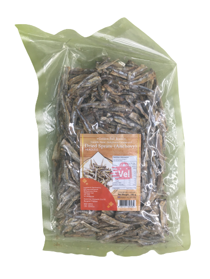 Goldenball Sprats Headless 500G