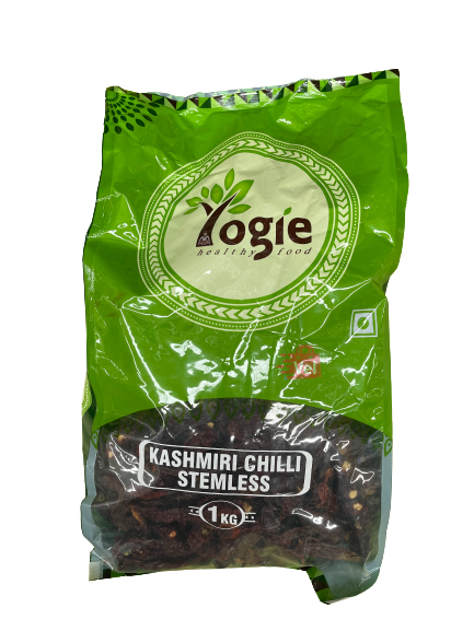 Yogie Kashmiri Chilli Stemless 1kg