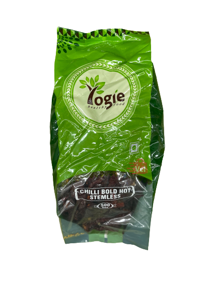 Yogie Bold Hot Chilli Stemless 500G