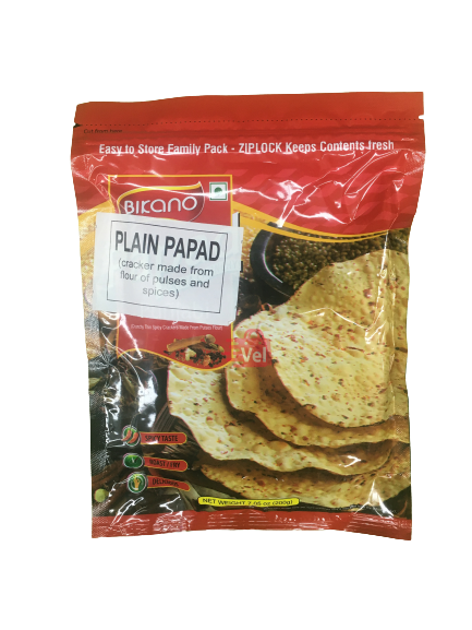 Bikano Plain Papdam 200G