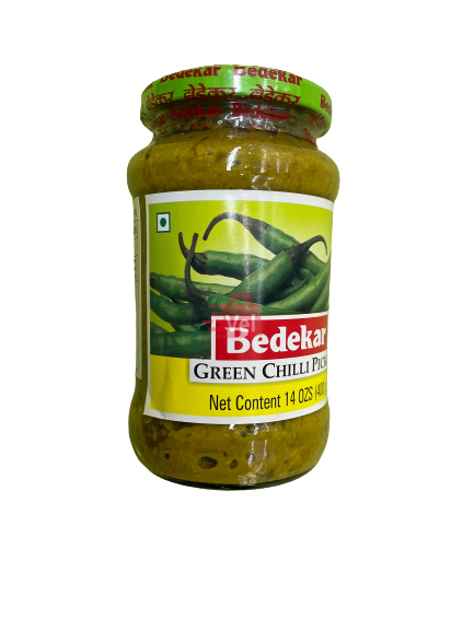Bedekar Green Chilli Pickle 400G